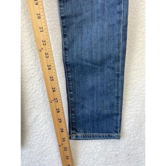Vintage Revolution Pants Womens 25 Blue Denim Jeans Dark Wash Skinny Low Down - Picture 3 of 8